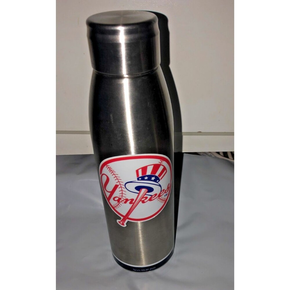 Tervis MLB New York Yankees 17 Ounce Stainless Steel Bottle Tumbler RARE